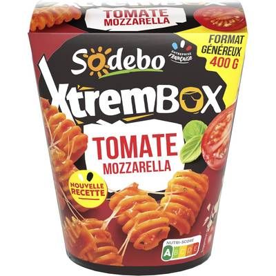 Sodebo Xtrem Box Tomate Mozzarella, 400g