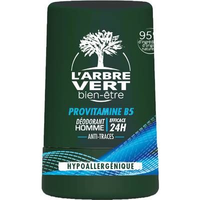 L'Arbre Vert Bien-Etre Déodorant bille homme provitalines, 50ml