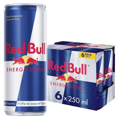 Red Bull Boisson énergisante, 6x25cl