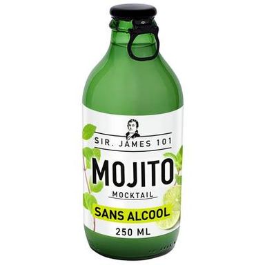 G&T SIR JAMES 101 Cocktail sans alcool Mojito, 25cl