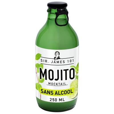 G&T SIR JAMES 101 Cocktail sans alcool Mojito, 25cl