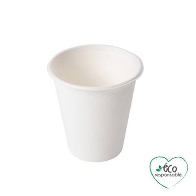 Homea Gobelet canne à sucre 20cl blanc, 12 gobelets