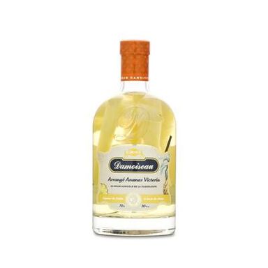 Damoiseau Rhum arrangé ananas vanille 30%, 70cl