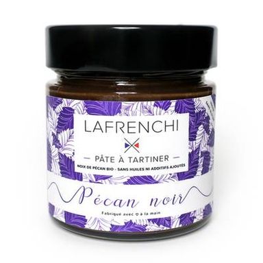 La Frenchi Pâte à tartiner Pécan Chocolat Noir, 250g