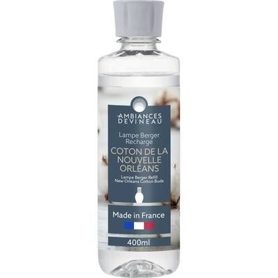 Ambiances Devineau Recharge lampe Berger  coton de la Nouvelle-Orléans, 400ml
