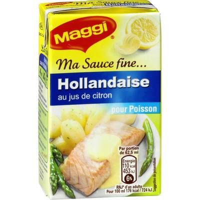 Maggi Sauce Fine Hollandaise au Jus de Citron, 25cl