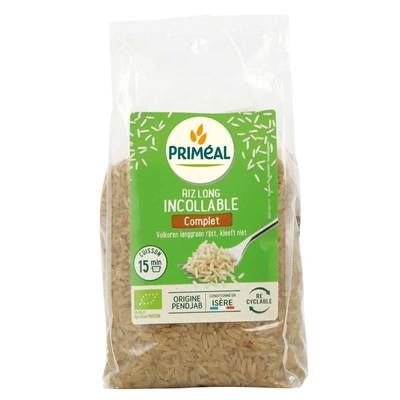 Priméal Riz Long Complet Précuit, bio, 500g
