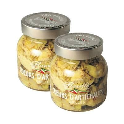 Florelli Coeurs d'Artichauts Grillés - Antipasti, Lot de 2x170g