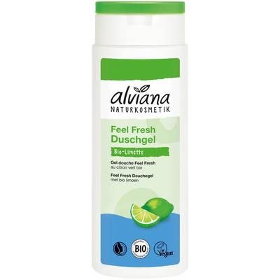 Alviana Gel Douche Feel Fresh au citron vert bio, 250ml