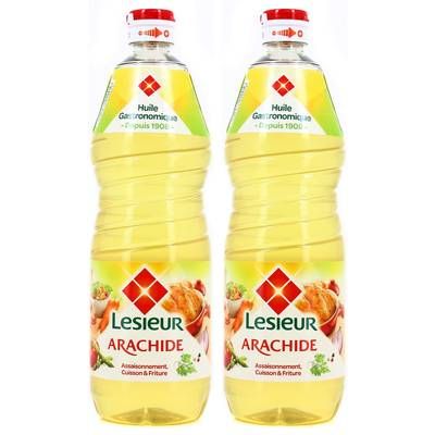 Lesieur Huile d'arachide, Lot de 2x1L
