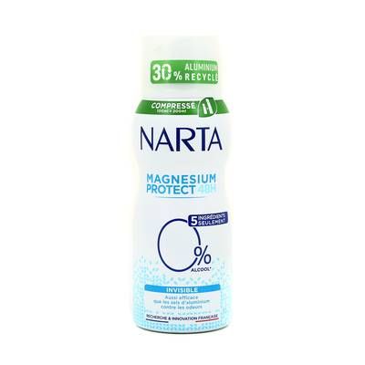 Narta Déodorant Magnesium Protect Invisible 48h, 100ml