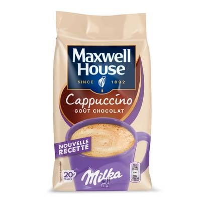 Maxwell House Cappucino Milka soluble, 315g