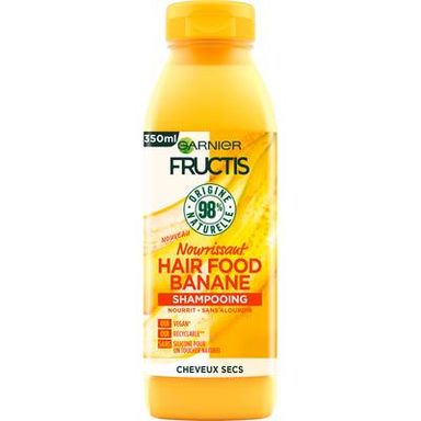 Fructis Shampooing à la Banane Hair Food, 350ml