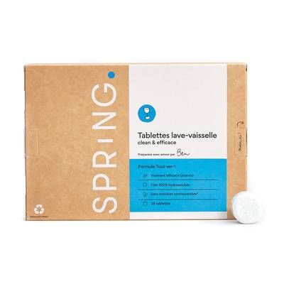 Spring Tablettes lave-vaisselle, 35 tablettes