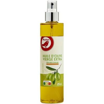 Auchan Huile d'Olive vierge extra en spray, 25cl