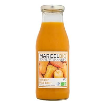 Marcel Bio Soupe butternut et patate douce BIO, 48cl