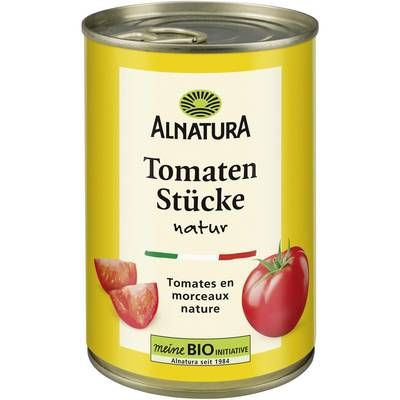 Alnatura Tomates en Morceaux Nature Bio, 400g