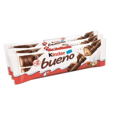 Kinder Bueno 129G, 3x2 barres