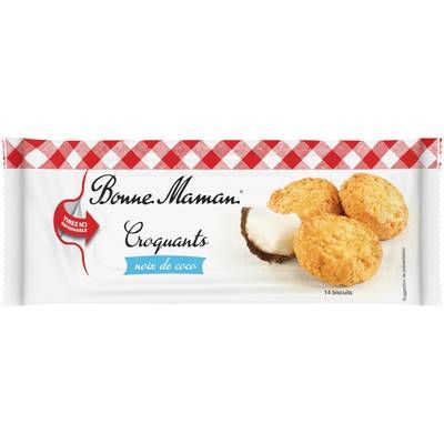 Bonne Maman Croquant à la noix de coco x 14, 150g
