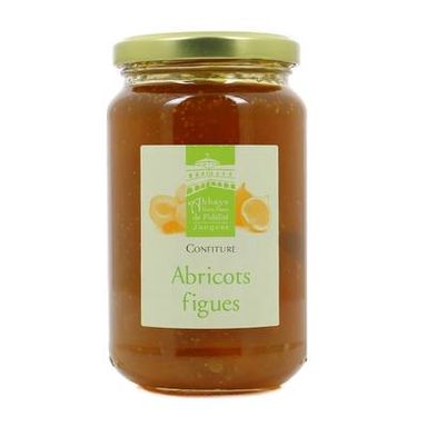 Abbaye Notre Dame de Fidélité de Jouques Confiture d'abricots et de figues, 430g
