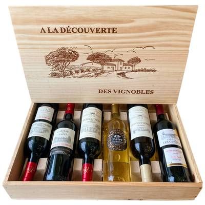 Bordeaux AOP Découverte du vignoble Bordelais, 6x75cl