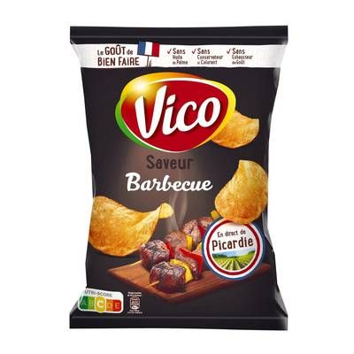 Vico Chips saveur Barbecue, 125g