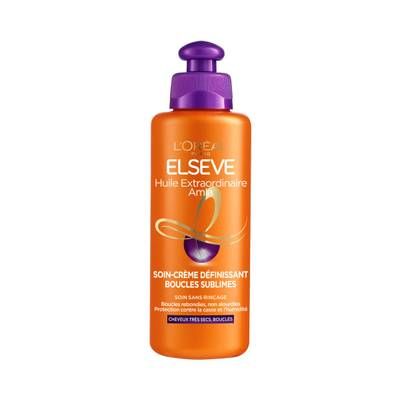 Elsève Huile Extraordinaire Boucles Sublimes Soin-Crème Définissant, 200Ml