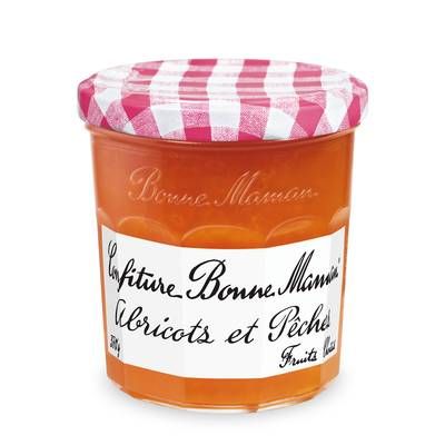 Bonne Maman Confiture abricots et pêches, 335g