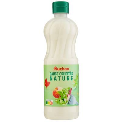 Auchan Sauce crudités nature, 50cl
