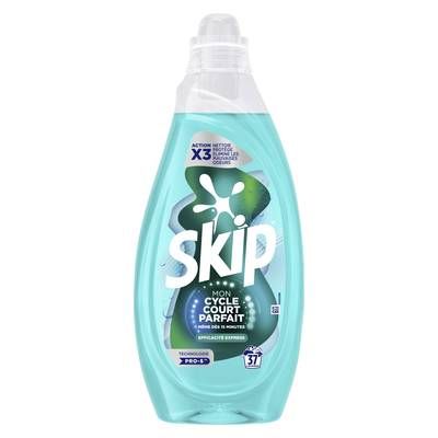 Skip Lessive Liquide Cycle court Efficacité Express, 1,48L