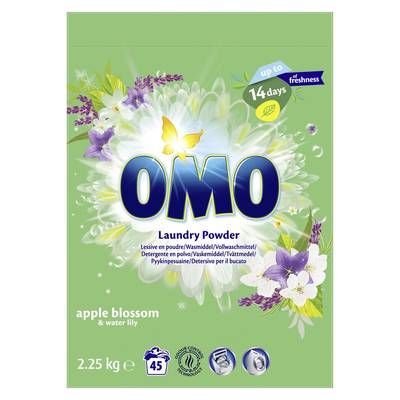 Omo Lessive en poudre Apple Blossom, 2,25kg