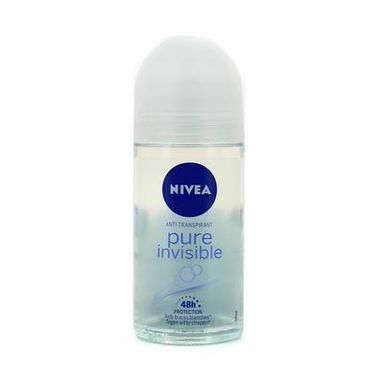 Nivea Déodorant bille 48h Pure Invisible, 50ml