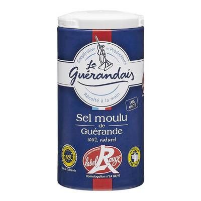 Le Guérandais Sel marin Moulu de Guérande IGP Label Rouge, 125g