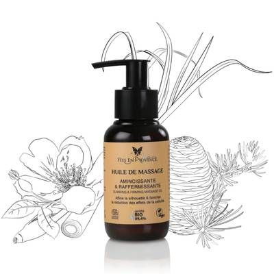 Fées en provence Huile de massage Amincissante & Raffermissante, 115ml