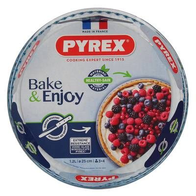 Pyrex Moule à tarte 25cm, 25 cm