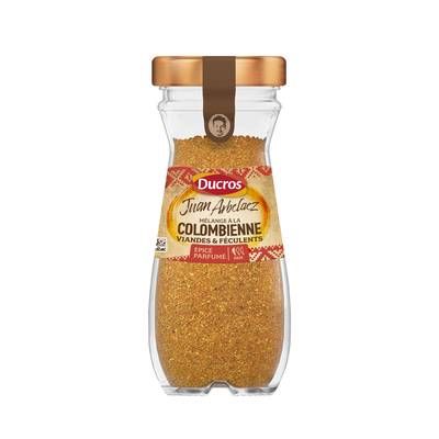Ducros Mélange à la Colombienne - Viandes et Féculents - Juan Arbelaez, 59g