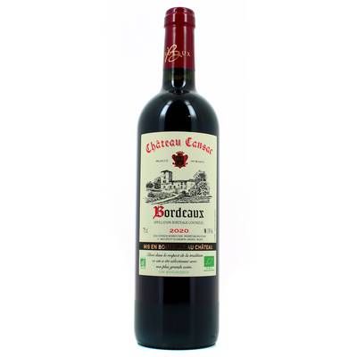 Bordeaux rouge AOC Château Cansas Bio, 75cl
