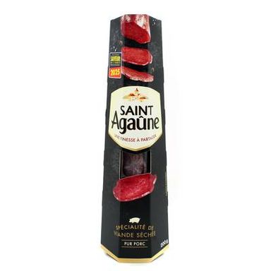 Saint Agaûne Saucisson de Viande Séchée, 200g