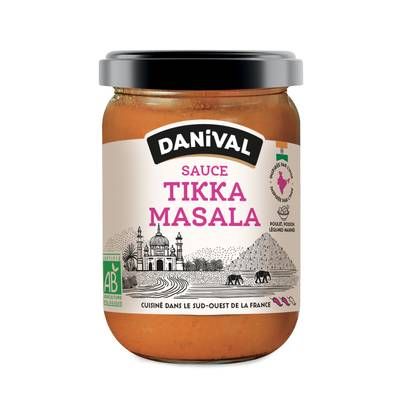 Danival Sauce Tikka Massala bio, 345g
