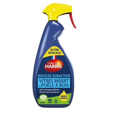 Harris Mousse vitre insert & poêles à bois, 750ml