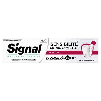 Signal Dentifrice Sensibilité Action Minérale Gencives, 75ml