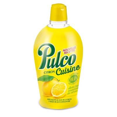 Pulco Jus de Citron Jaune, 125ml