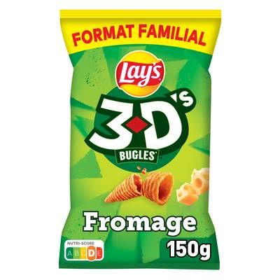 Lay's Biscuits apéritifs goût fromage 3D, 150g