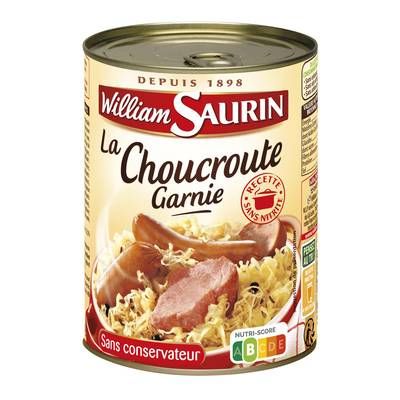 William Saurin Choucroute Garnie, 400g