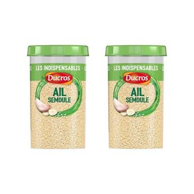 Ducros Ail Semoule, Lot de 2x140g