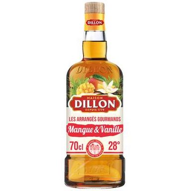 Dillon Rhum arrangé gourmand mangue & vanille 28°, 70cl