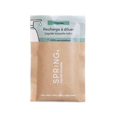 Spring Liquide vaisselle Amande recharge, 50g