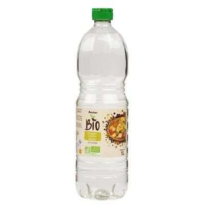 Auchan BIO Vinaigre d'Alcool blanc Bio 6% d'Acidité, 1L