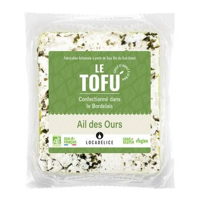 Locadélice Tofu à l'Ail des Ours Bio, 180g