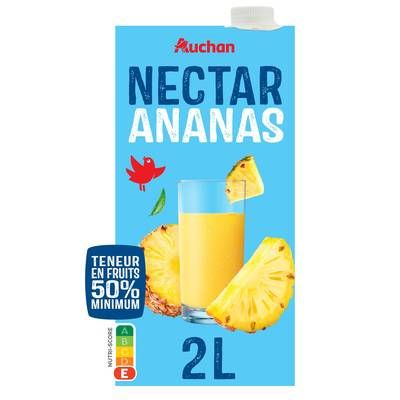 Auchan Nectar d'ananas, 2L